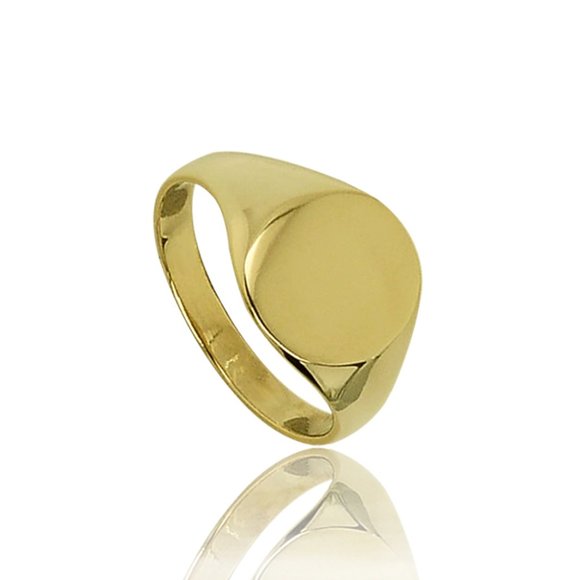 Signet Ring 14K Yellow Gold - Picture 2 of 4
